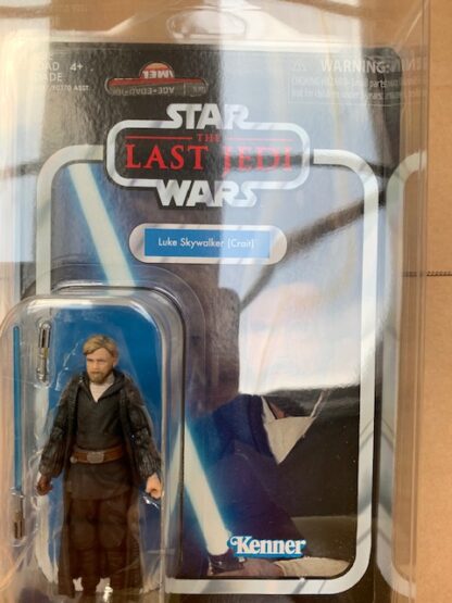 Star Wars The Vintage Collection Luke Skywalker ( Crait ) and Ultimate Case