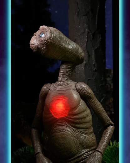 E.T. 40th Anniversary Deluxe Ultimate E.T. with LED Chest 7" Scale Action Figure