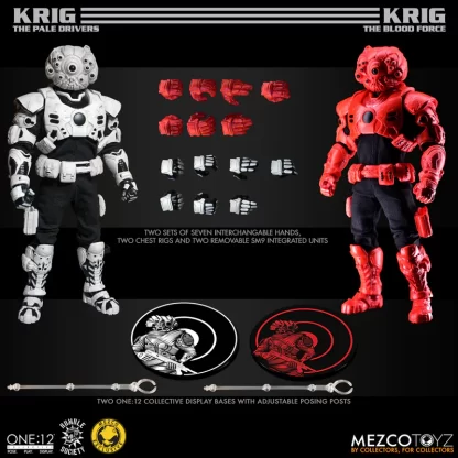 Mezco One:12 Collective Rumble Society - Assault on Krig-13: Squadron Builder Set