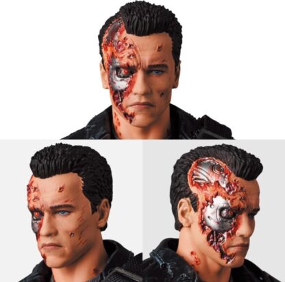 Medicom Mafex No.191 Terminator 2 Judgement Day T800 ( Battle Damage )