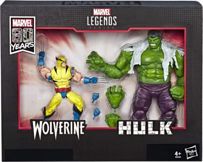 Marvel Legends 80th Anniversary Hulk Vs Wolverine ( IMPORT )