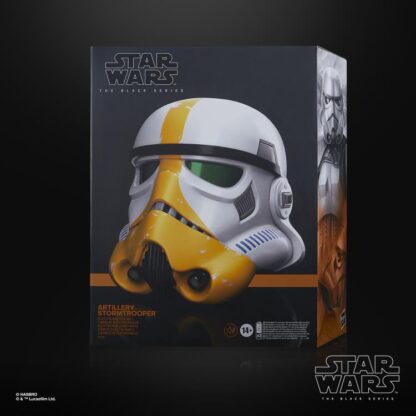 Star Wars The Black Series Artillery Stormtrooper Electronic Helmet (The Mandalorian)