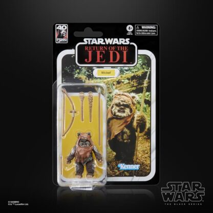 Star Wars The 40th Anniversary The Black Series Wicket ( ROTJ )