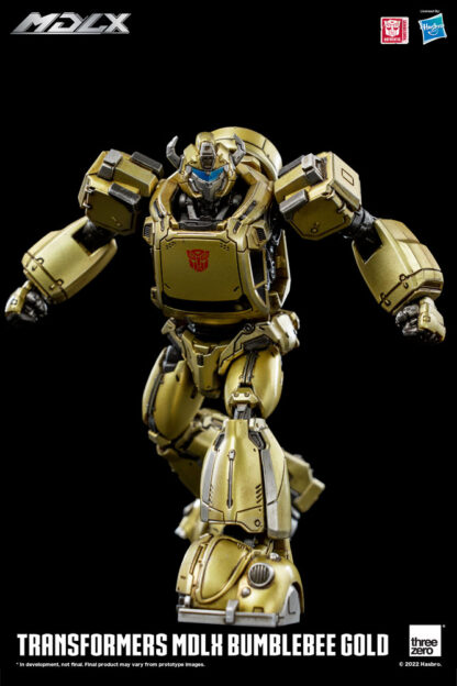 Threezero Transformers MDLX Gold Bumblebee Action Figure
