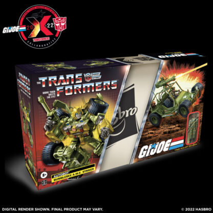 Transformers x G.I. Joe Bumblebee A.W.E Striker and Stalker Mash Up