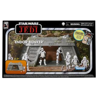 Star Wars The Vintage Collection ROTJ Endor Bunker and Scout Trooper ( Not mint )