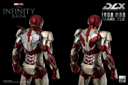 Avengers: Infinity Saga DLX Iron Man 3 Mark 42 1/12 Scale Figure by Threezero