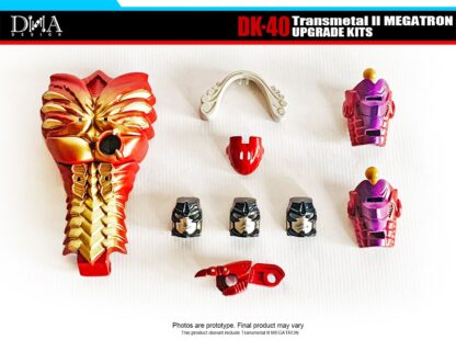 DNA Design DK-40 Transmetal II Megatron Upgrade Kit