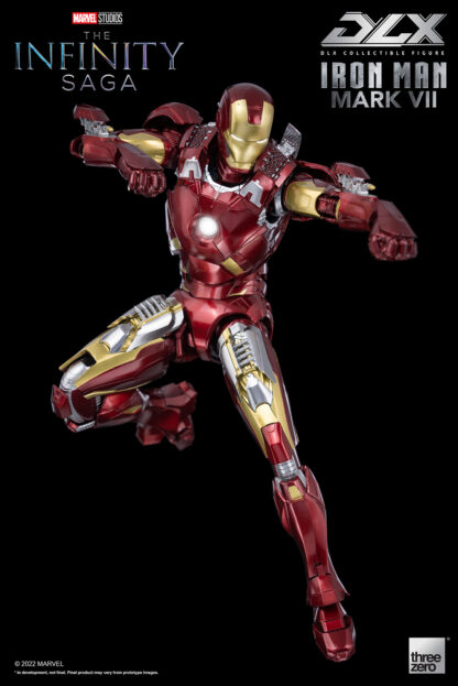 Avengers: Infinity Saga DLX Iron Man Mark VII 1/12 Scale Figure by Threezero