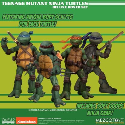 Mezco One:12 Collective Teenage Mutant Ninja Turtles Deluxe Box Set