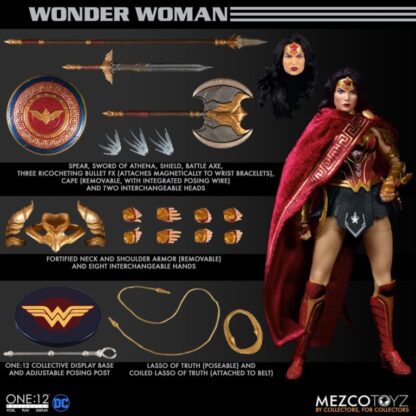 Mezco One:12 Collective Wonder Woman DC Comics. Action Figure