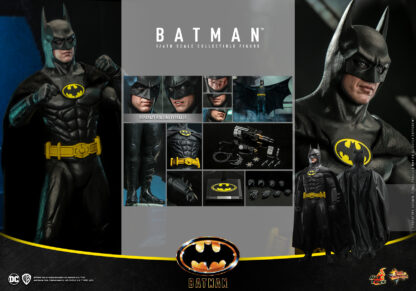 Hot Toys Batman 1989 Batman 1/6 Scale Figure ( Michael Keaton )