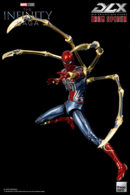 Threezero Infinity Saga DLX Spider-Man Iron Spider 1/12 Scale Figure