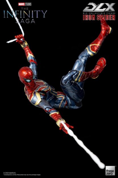 Threezero Infinity Saga DLX Spider-Man Iron Spider 1/12 Scale Figure