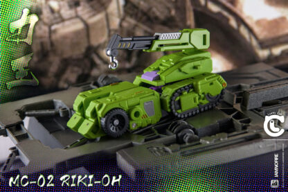 Lucky Cat Micro Cosmos Riki-Oh MC-02 Devastator Set B