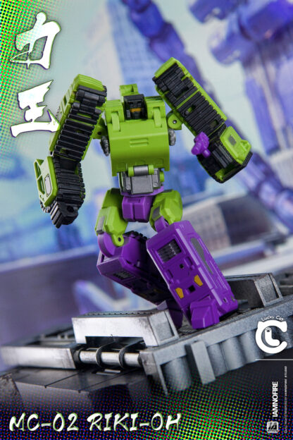 Lucky Cat Micro Cosmos Riki-Oh MC-02 Devastator Set C