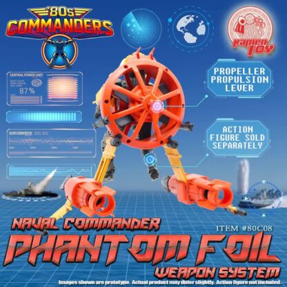 80s Commanders Phantom Foil ( Naval Commander Weapon System )