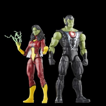 Marvel Legends Skrull Queen and Super Skrull Avengers 60th Anniversary