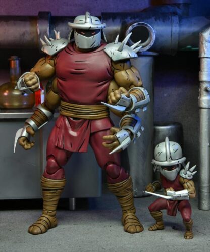 NECA Teenage Mutant Ninja Turtles Deluxe Shredder Clone and Mini Shredder (Mirage Comics)