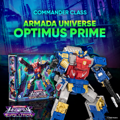 Transformers Legacy Evolution Commander Class Armada Optimus Prime