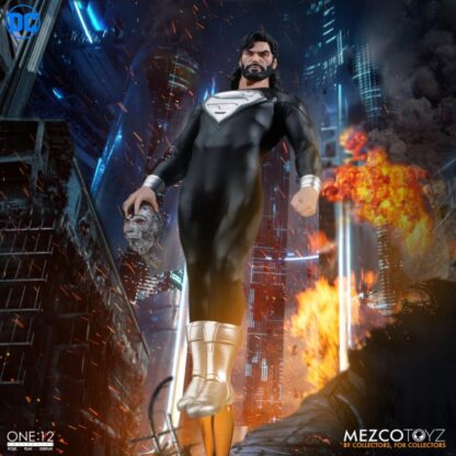 Mezco One:12 Collective DC Comics Superman Recovery Suit Action Figure ( Black Suit )