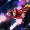 One:12 Collective Marvel Iron Man Silver Centurion Action Figure Deluxe Mezco