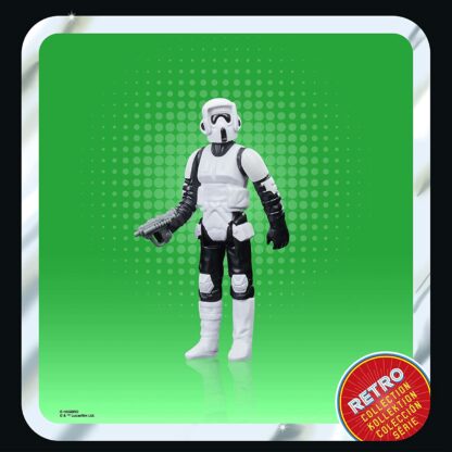 Star Wars The Retro Collection Biker Scout ( Includes Protective Case )