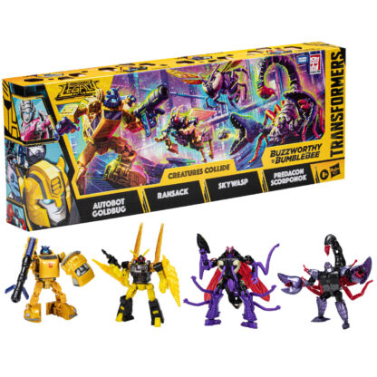 Transformers Creatures Collide 4 Pack