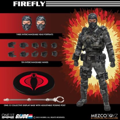 Mezco One:12 Collective G.I. Joe Firefly Action Figure