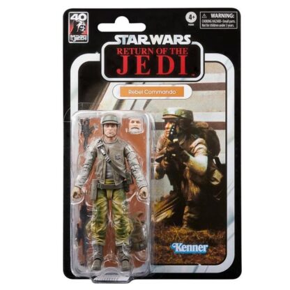 Star Wars The Black Series ROTJ 40th Anniversary Endor Rebel Commando