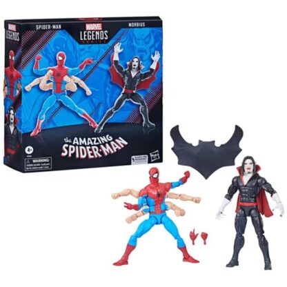 Marvel Legends Six Arm Spider-Man Vs Morbius 2 Pack