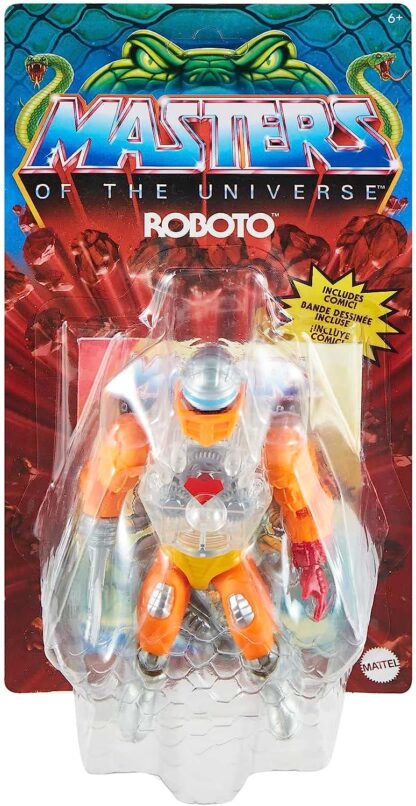 Masters of the Universe Origins Rise of the Snake Men Roboto