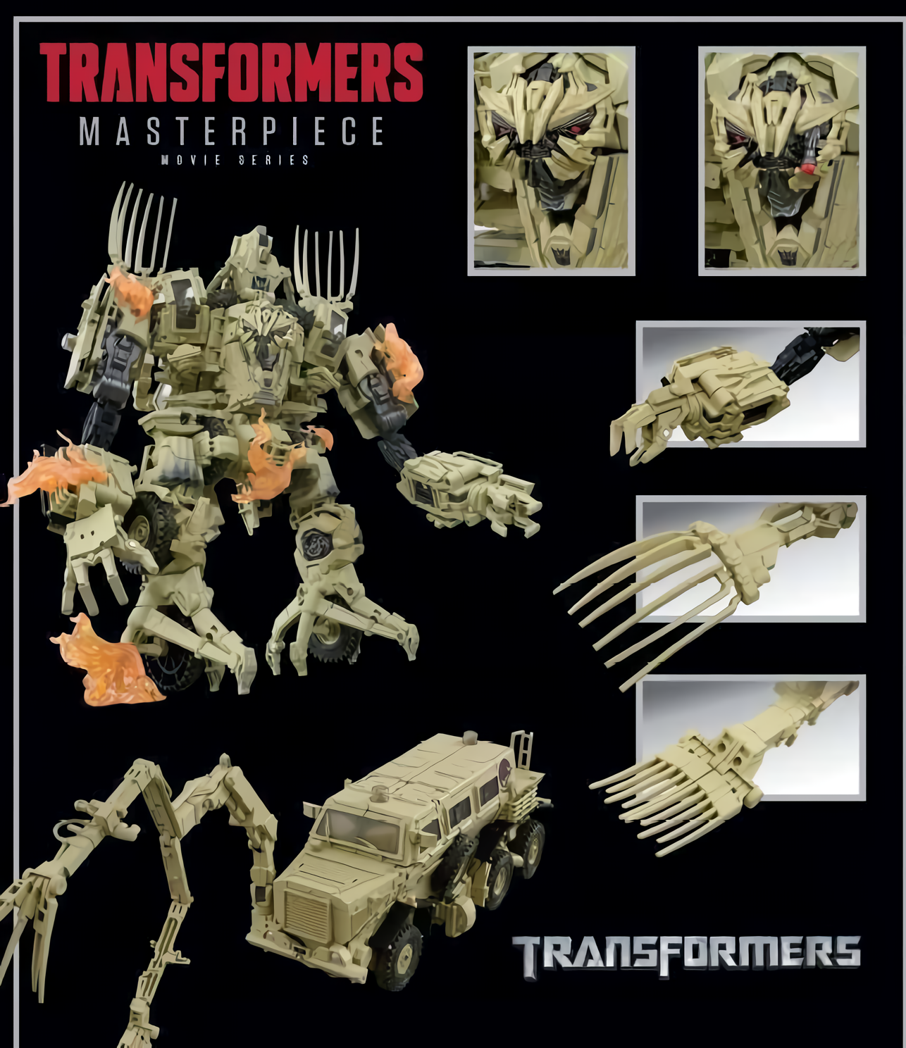 0€11 sur Figurine Transformers Megatron MPM-8 - Figurine de collection -  Achat & prix