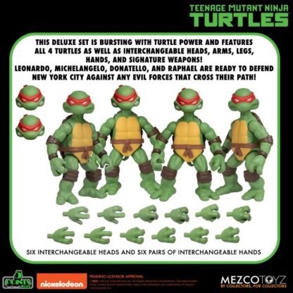 Mezco Teenage Mutant Ninja Turtles 5 Points Plus Boxed Set