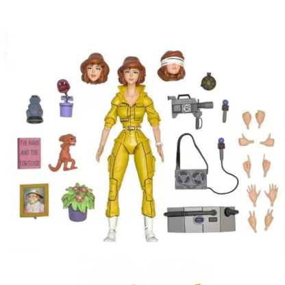 NECA Teenage Mutant Ninja Turtles Cartoon April O'Neil