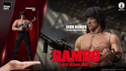 Threezero Rambo First Blood Part II Rambo Figure