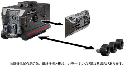 Diaclone D-01 D Vehicles Wave 1 Set