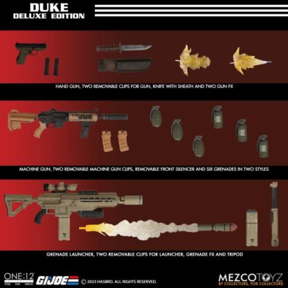 Mezco One:12 Collective G.I. Joe Duke Deluxe Edition