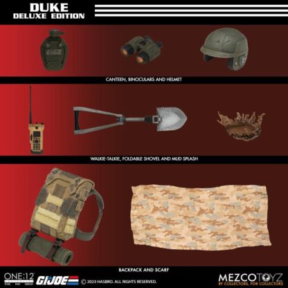 Mezco One:12 Collective G.I. Joe Duke Deluxe Edition