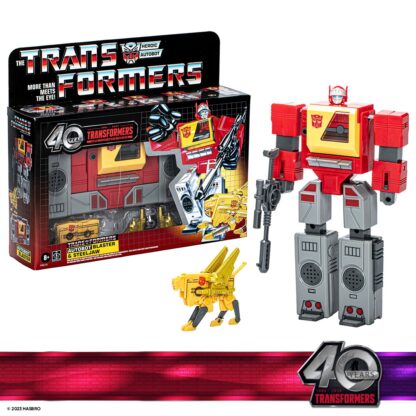 Transformers 40th Anniversary G1 Blaster and Steeljaw NON MINT