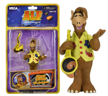 NECA Toony Classics ALF Gordon Shumway with Saxophone