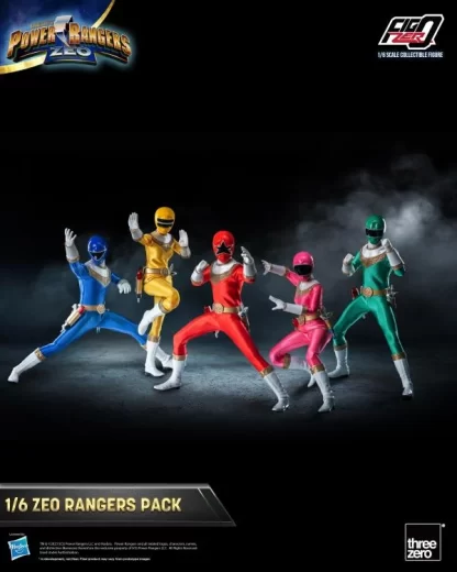 Power Rangers Zeo FigZero Zeo Rangers 1/6 Scale 5 Pack