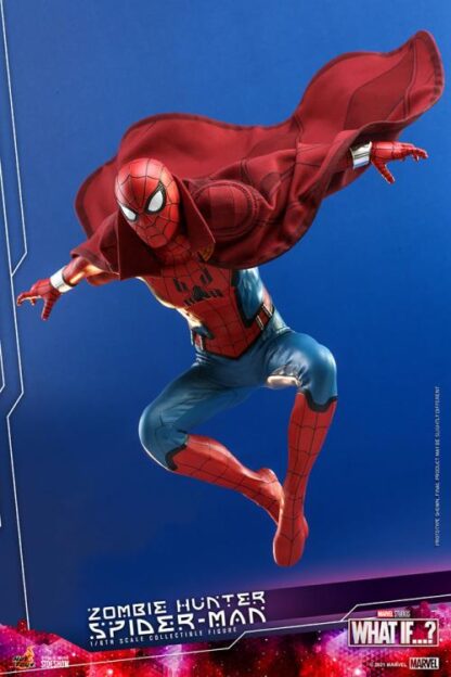 Hot Toys What If...? Zombie Hunter Spider-Man TMS058 1/6 Scale Figure