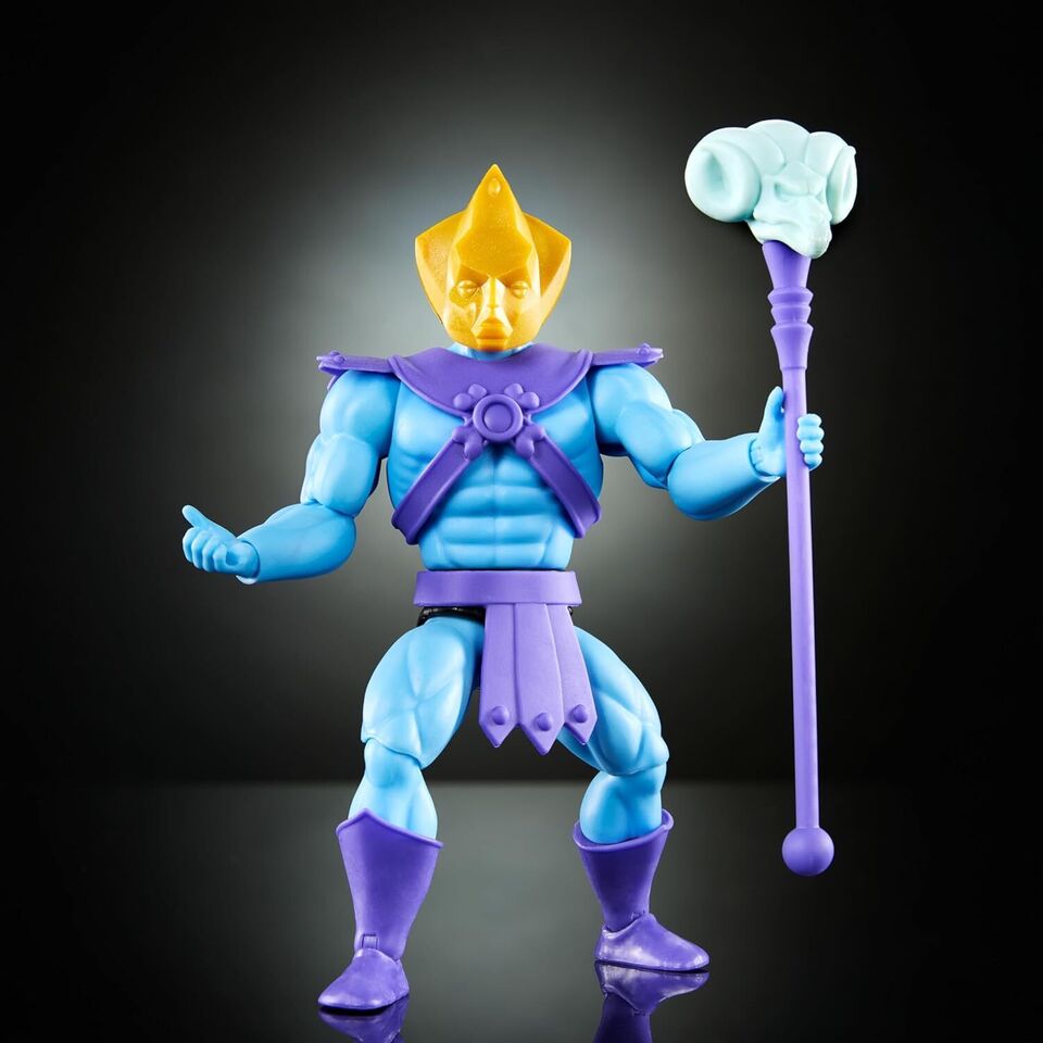 Masters Of The Universe Origins - Skeletor Collezione Cartoon, Action Figure 14 Cm Con 16 Articolazioni E Accessori