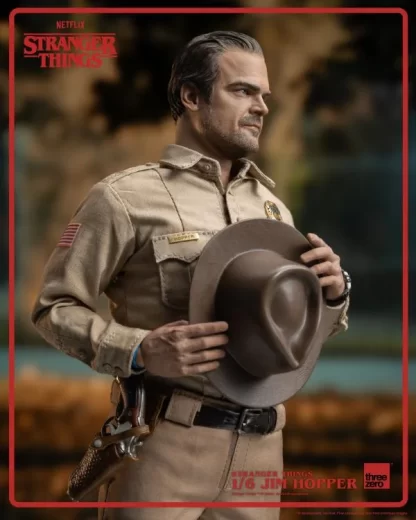 Threezero Stranger Things Jim Hopper 1/6 Scale Figure