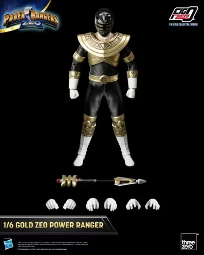 Threezero FigZero Power Rangers Zeo Gold Zeo Ranger 1/6 Scale Figure