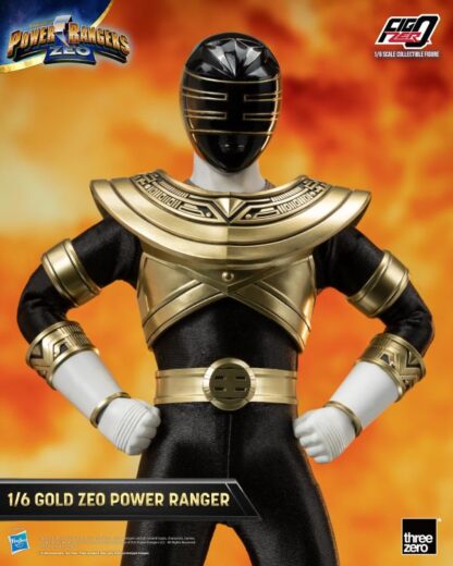 Threezero FigZero Power Rangers Zeo Gold Zeo Ranger 1/6 Scale Figure