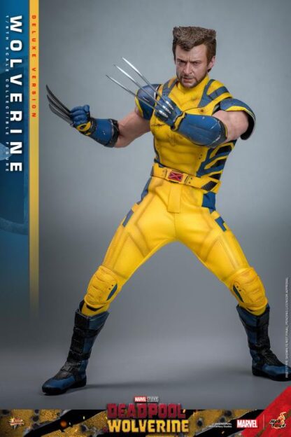 Hot Toys MMS574 Deadpool and Wolverine Deluxe Wolverine 1/6 Scale Figure