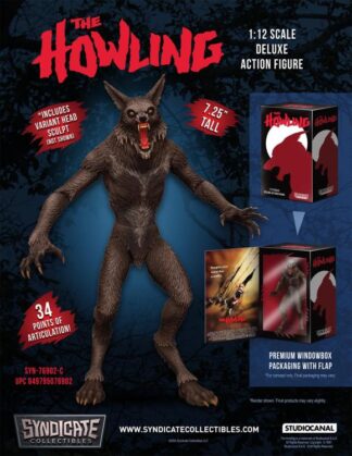 Syndicate Collectibles The Howling Werewolf 1/12 Scale Deluxe Figure
