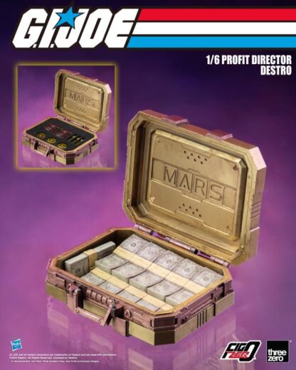 Threezero G.I. Joe FigZero Profit Director Destro Exclusive